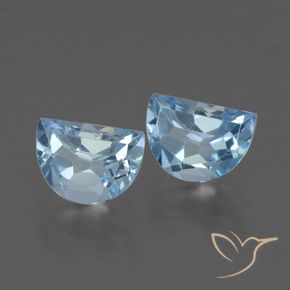 Pedras preciosas de Topázio Céu azul natural de 2.01 ct, Chique, VS
