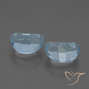 Pedras preciosas de Topázio Céu azul natural de 2.19 ct, Chique, VS