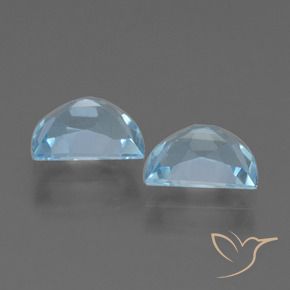 Pedras preciosas de Topázio Céu azul natural de 2.00 ct, Chique, VS