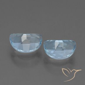 Pedras preciosas de Topázio Céu azul natural de 2.15 ct, Chique, VS