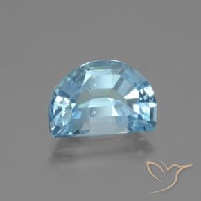 Topázio Céu azul Natural 4.54ct, Chique, VVS-VS