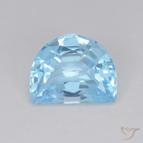 3.48ct Natural Céu azul Topázio, Chique, VVS