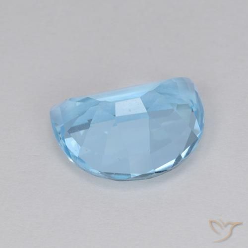 Topázio Céu azul Natural 3.48ct, Chique, VVS