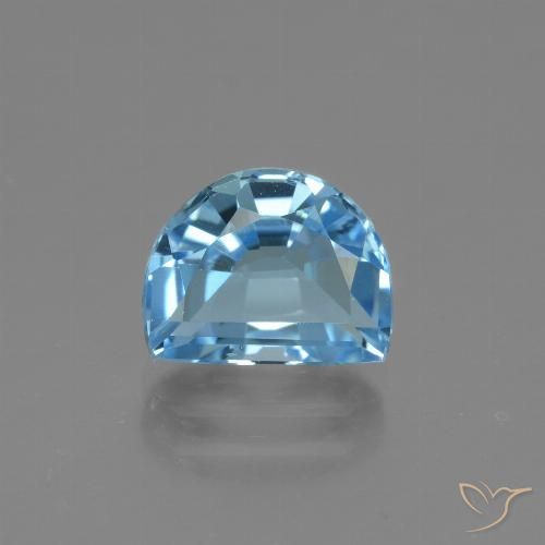2.80ct Natural Céu azul Topázio, Chique, VVS