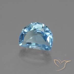 Topázio Céu azul Natural 2.80ct, Chique, VVS