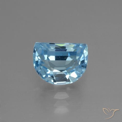 2.82ct Natural Azul Suíço Topázio, Chique, VS