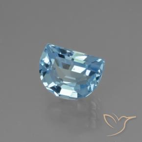 Topázio Azul Suíço Natural 2.82ct, Chique, VS