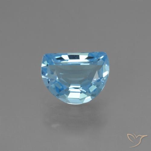 2.24ct Natural Céu azul Topázio, Chique, VVS