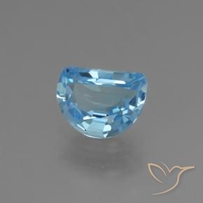 Topázio Céu azul Natural 2.24ct, Chique, VVS