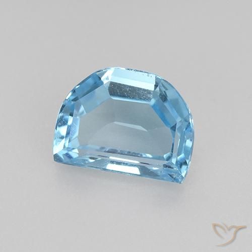 Topázio Céu azul Natural 2.39ct, Chique, VVS-VS