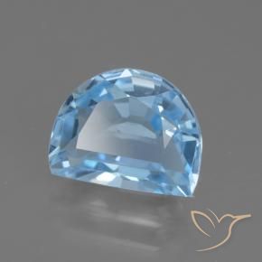 Topázio Azul Suíço Natural 2.63ct, Chique, VVS