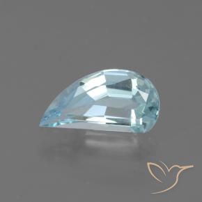 Topázio Céu azul Natural 1.42ct, Chique, VVS