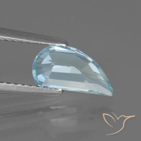 Topázio Céu azul Natural 1.42ct, Chique, VVS