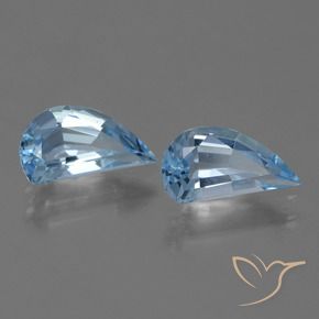 Pedras preciosas de Topázio Azul Suíço natural de 2.73 ct, Chique, VVS-VS