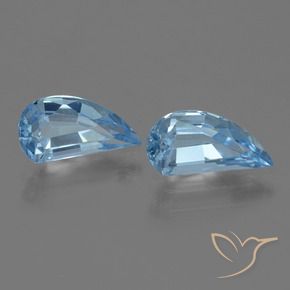 Pedras preciosas de Topázio Azul Suíço natural de 2.90 ct, Chique, VVS