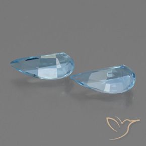 Pedras preciosas de Topázio Azul Suíço natural de 2.58 ct, Chique, VVS-VS