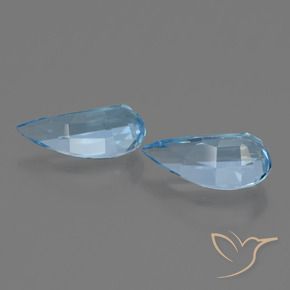 Pedras preciosas de Topázio Azul Suíço natural de 2.70 ct, Chique, VVS-VS