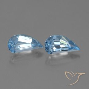 Pedras preciosas de Topázio Azul Suíço natural de 2.73 ct, Chique, VVS