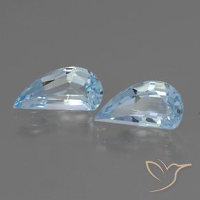 Pedras preciosas de Topázio Céu azul natural de 2.79 ct, Chique, VVS-VS