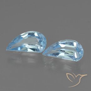Pedras preciosas de Topázio Céu azul natural de 2.77 ct, Chique, VVS