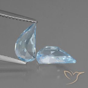 Pedras preciosas de Topázio Céu azul natural de 2.57 ct, Chique, VVS