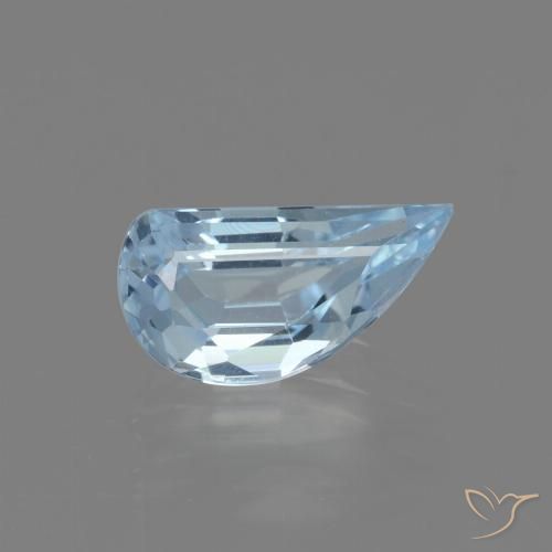1.50ct Natural Azul Suíço Topázio, Chique, VVS