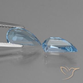 Pedras preciosas de Topázio Azul Suíço natural de 2.83 ct, Chique, VVS