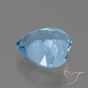 Topázio Céu azul Natural 2.73ct, Coração, VVS