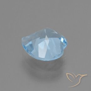 Topázio Céu azul Natural 2.90ct, Coração, VVS