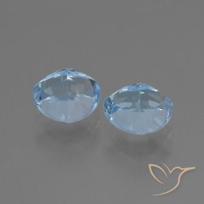 Pedras preciosas de Topázio Azul Suíço natural de 3.16 ct, Trilhão, VVS-VS