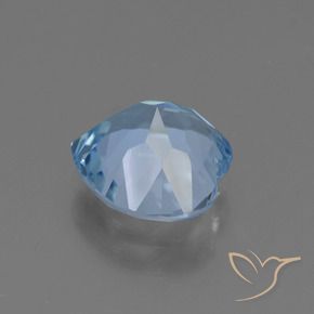 Topázio Céu azul Natural 2.92ct, Coração, VVS