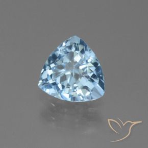 Topázio Céu azul Natural 1.42ct, Trilhão, VS