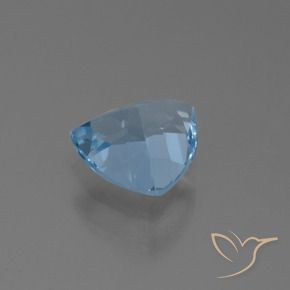 Topázio Céu azul Natural 1.42ct, Trilhão, VS