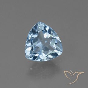 Topázio Céu azul Natural 1.32ct, Trilhão, VS