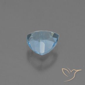 Topázio Céu azul Natural 1.35ct, Trilhão, VVS-VS