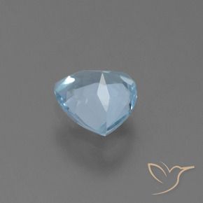 Topázio Céu azul Natural 1.17ct, Trilhão, VS