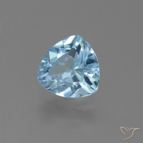 Topázio Céu azul Natural 1.32ct, Trilhão, VS