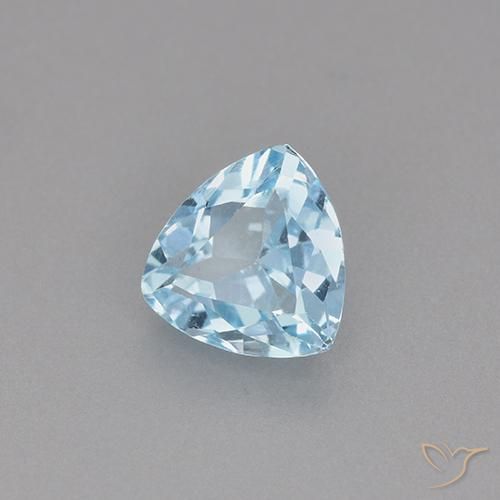 Topázio Céu azul Natural 1.45ct, Trilhão, VS