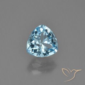 Topázio Azul Suíço Natural 1.46ct, Trilhão, VS