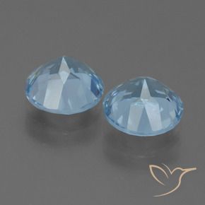 Pedras preciosas de Topázio Céu azul natural de 4.74 ct, Redondo, VVS-VS