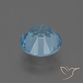 Topázio Céu azul Natural 2.46ct, Redondo, VS