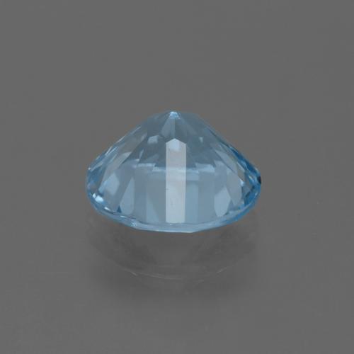 Topázio Azul Suíço Natural 2.23ct, Redondo, VS
