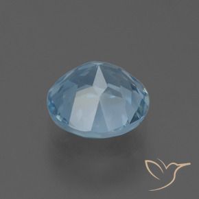 Topázio Céu azul Natural 2.36ct, Redondo, VS