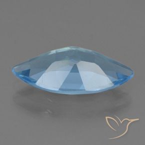 Topázio Azul Suíço Natural 3.56ct, Marquesa, VS