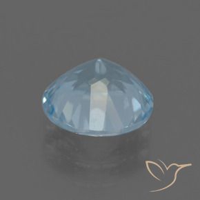 Topázio Céu azul Natural 2.21ct, Redondo, VS