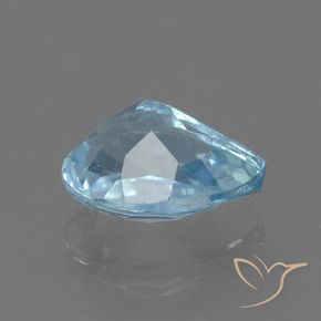 Topázio Céu azul Natural 1.10ct, Formato de pêra, VS