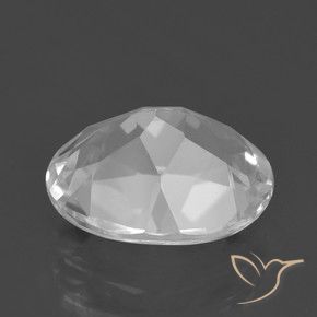 Topázio Branco Natural 3.14ct, oval, VVS-VS