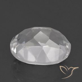 Topázio Branco Natural 3.85ct, oval, VVS-VS