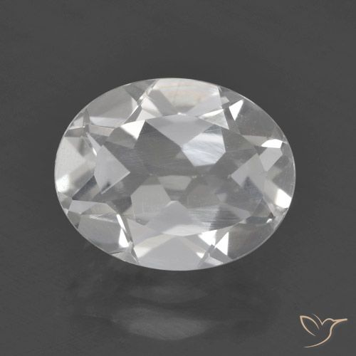 3.01ct Natural Branco Topázio, oval, VVS-VS