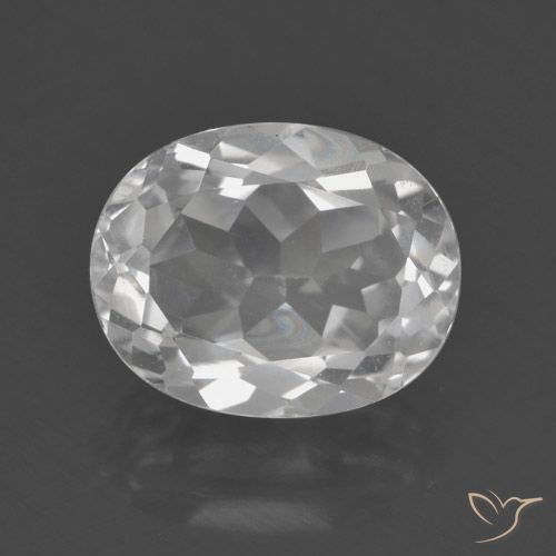 3.28ct Natural Branco Topázio, oval, VS